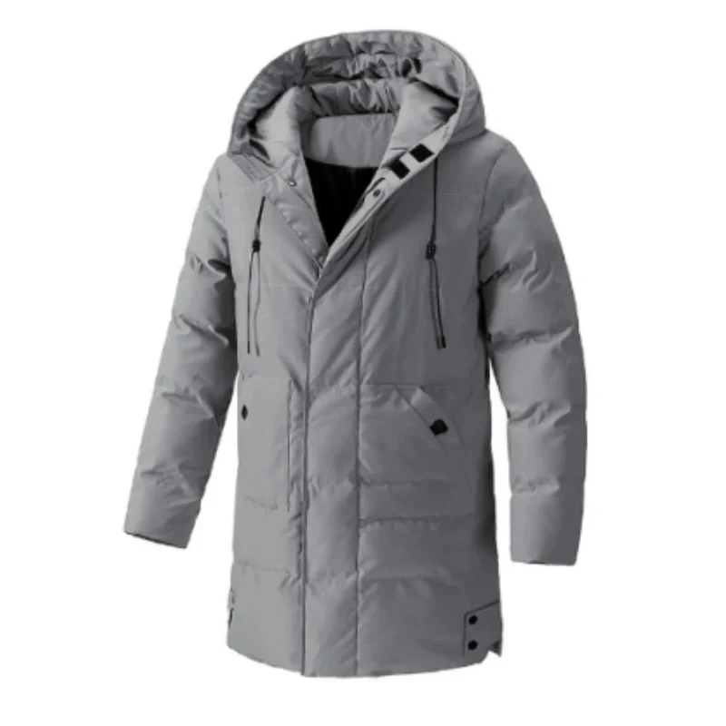 Heren Hooded Jacket Waterafstotend Geïsoleerd Gequilt