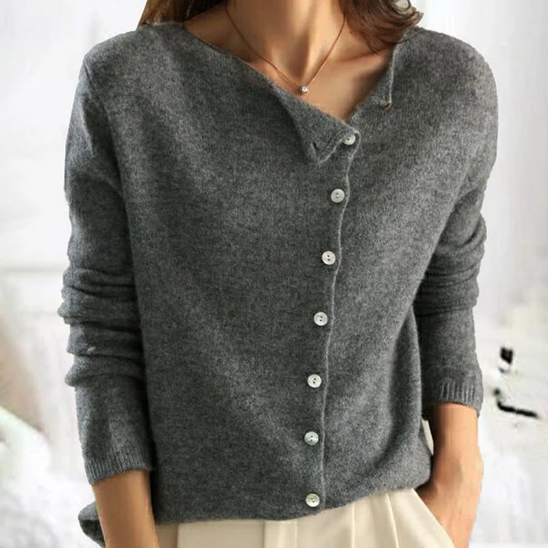 Dames Gebreide Kleding Elegante Stijl Ademend Materiaal