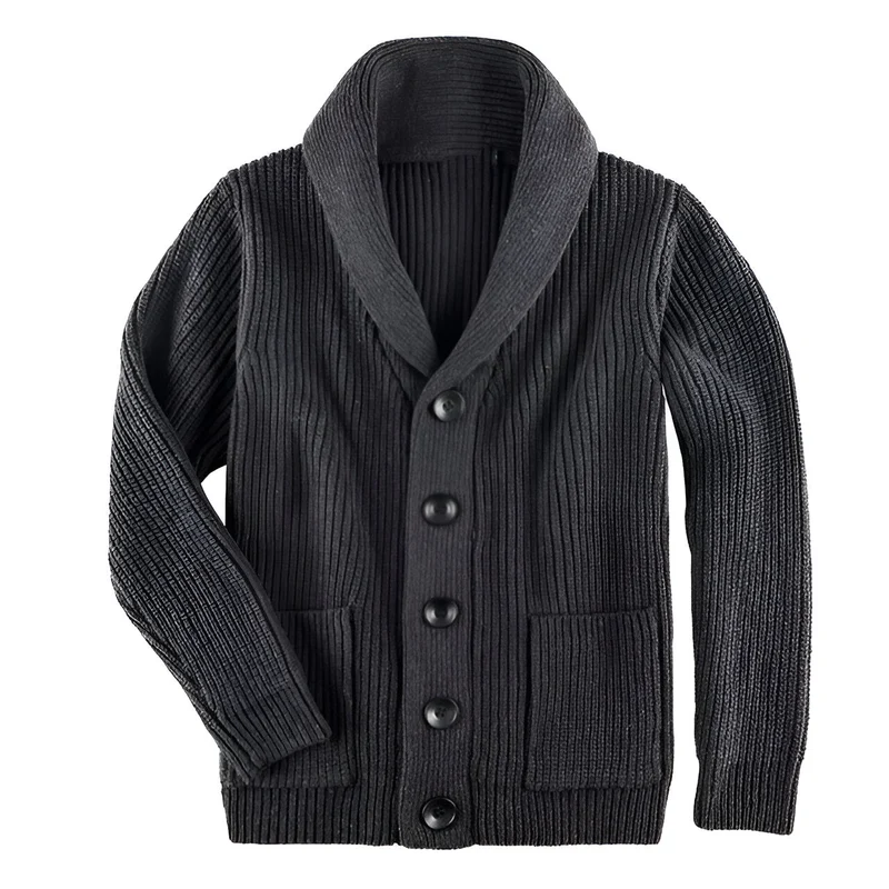 Heren Cardigan met Knopen voor Koude Dagen