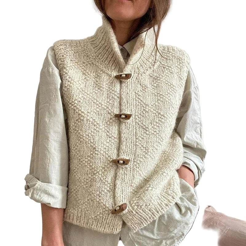 Dames Weste Mouwloos Modern Design