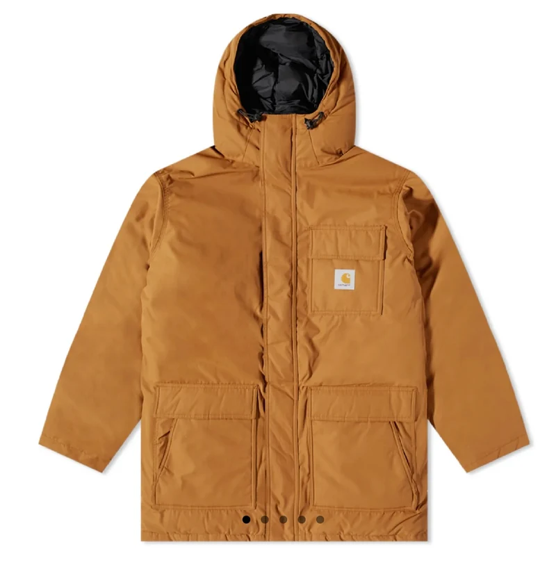 Carhartt WIP Heren Siberian Cold Parka-jas - Hamilton Brown