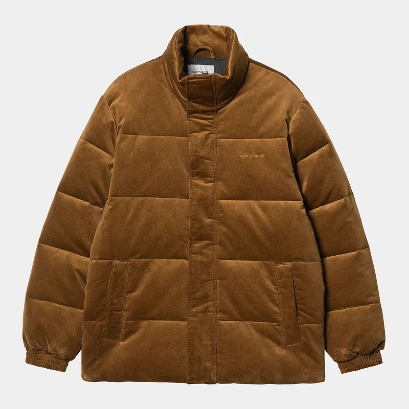 Carhartt WIP Heren Layton-jack - Diep Hamiltonbruin