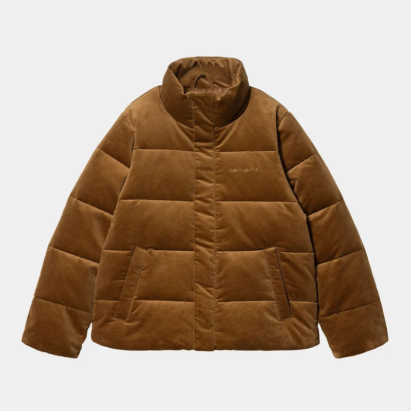 Carhartt WIP Dames Layton-jack - Diep Hamilton Bruin