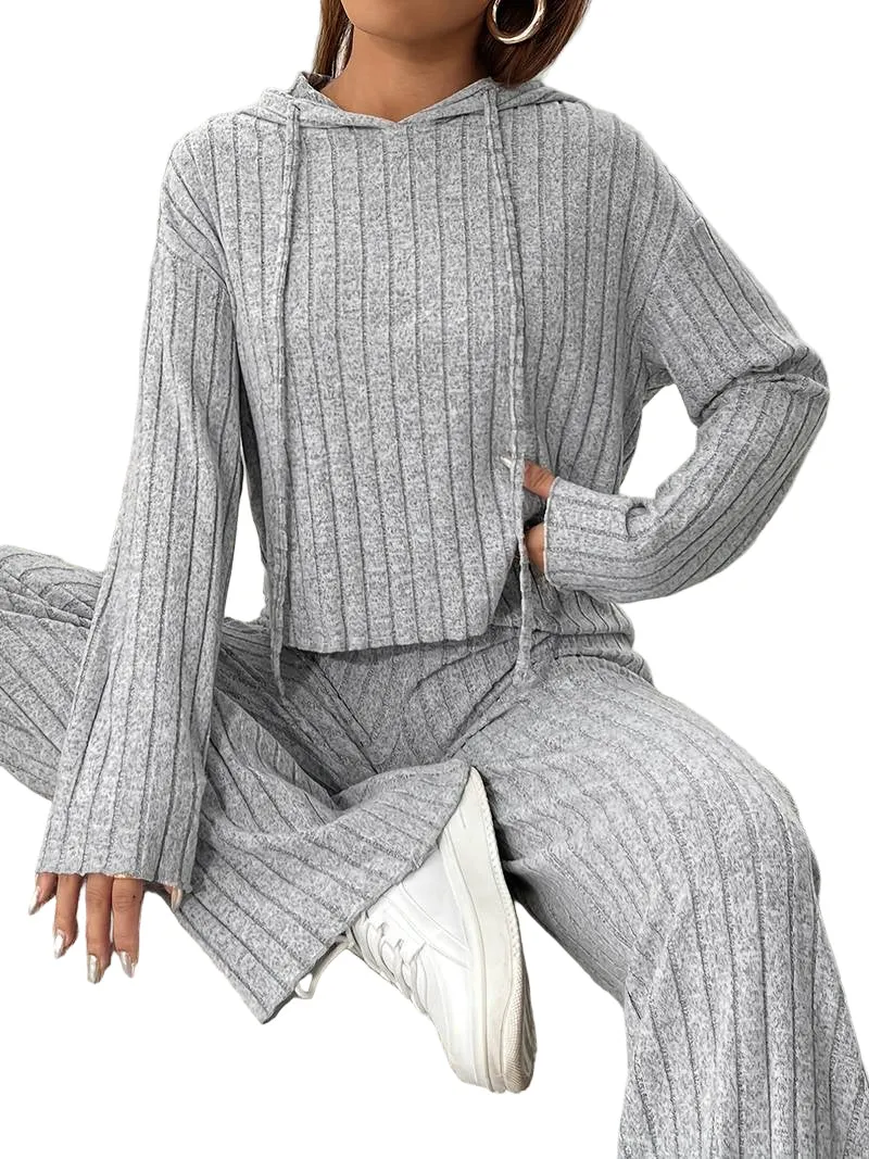 Dames Hoodie Set Casual Comfort