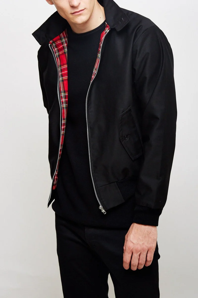 Heren Harrington-Jas Casual Stijl