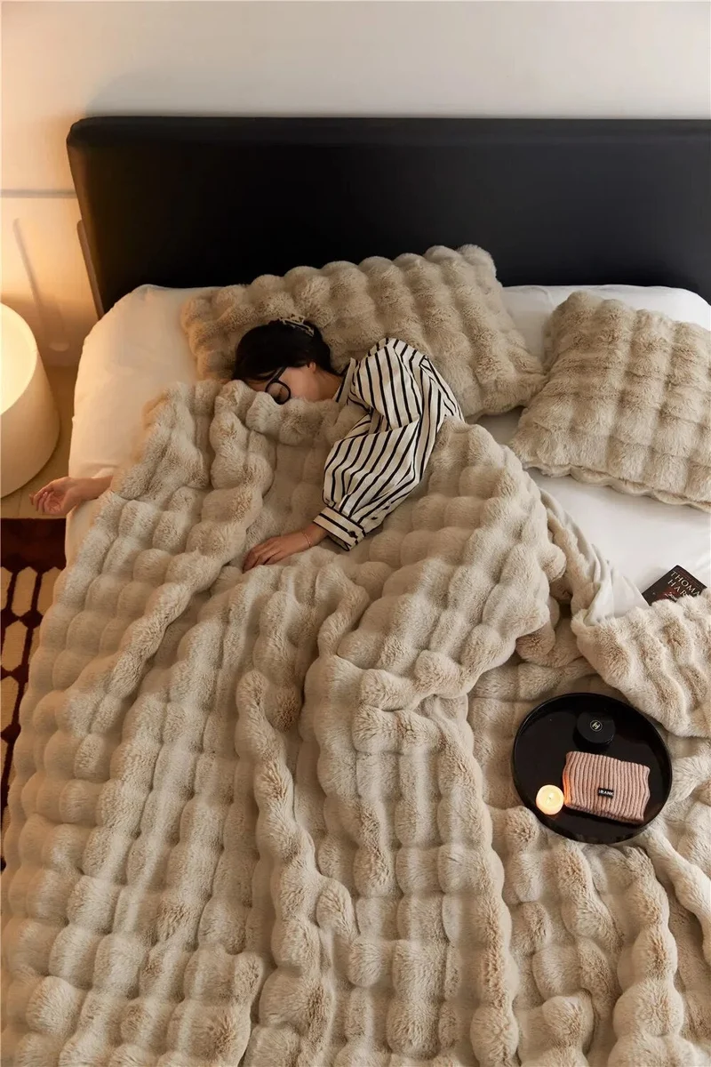 Dames Dekentje Plysj Warm en Comfortabel