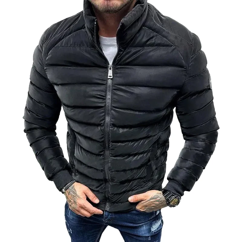Heren Gewatteerd Jasje Modern