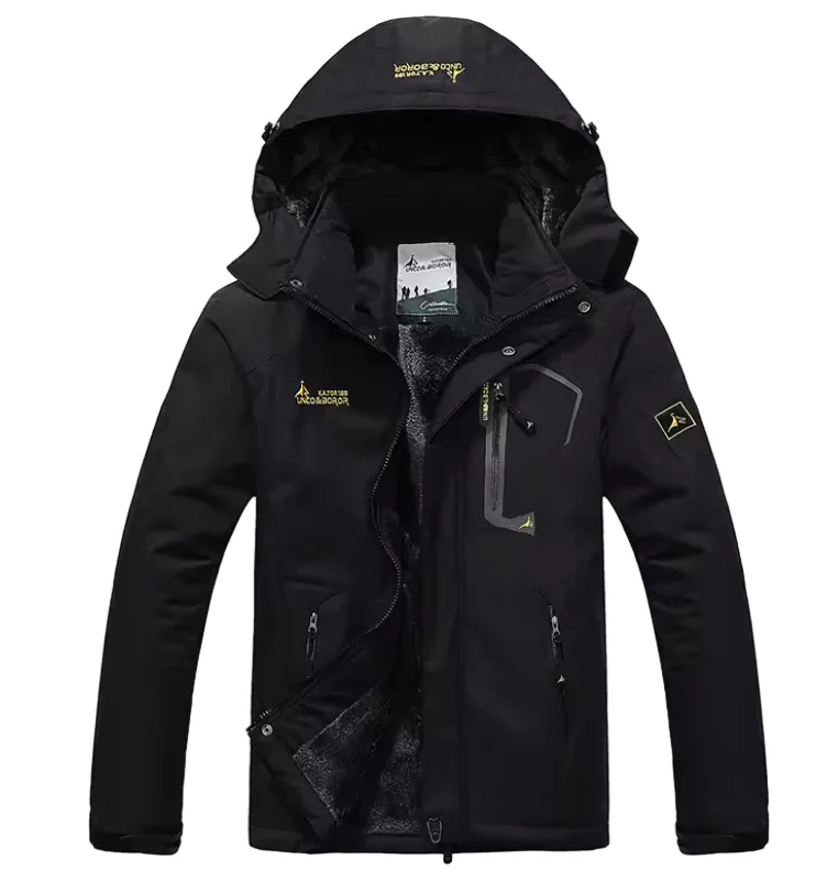 Heren Ski-jack Functioneel met Capuchon