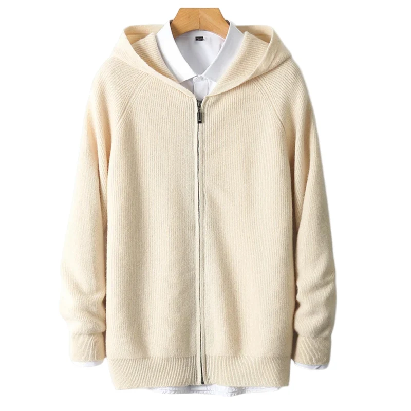 Heren Shirt Kap Met Rits Casual Luxe