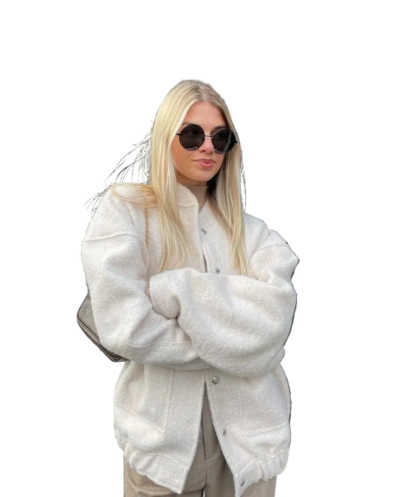 Dames Jacke Minimalistisch Modern