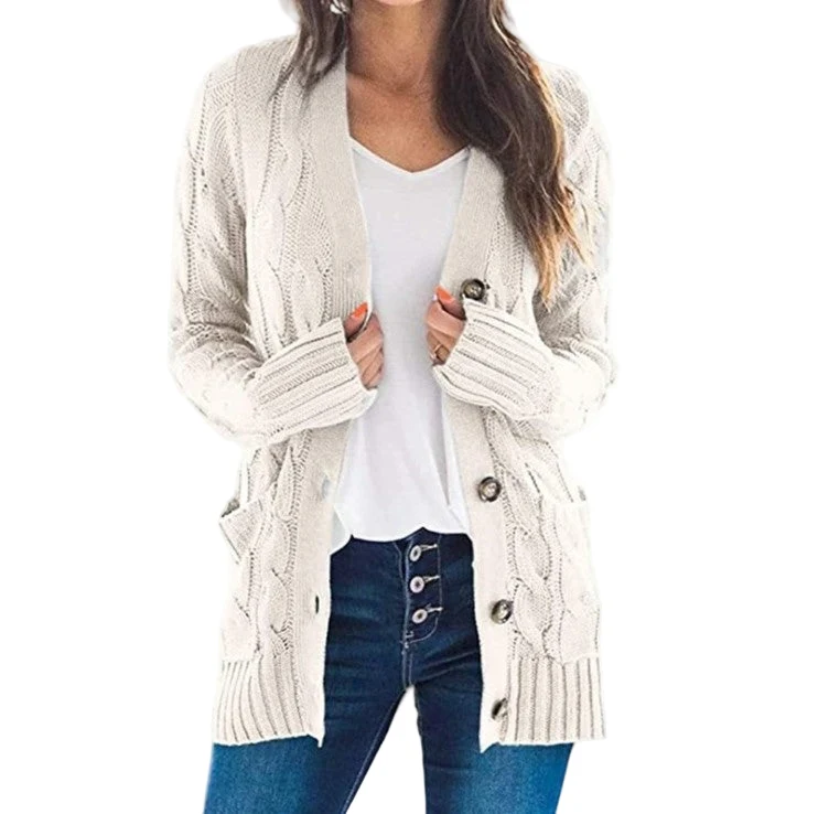 Dames Vest Lange Mouwen Casual