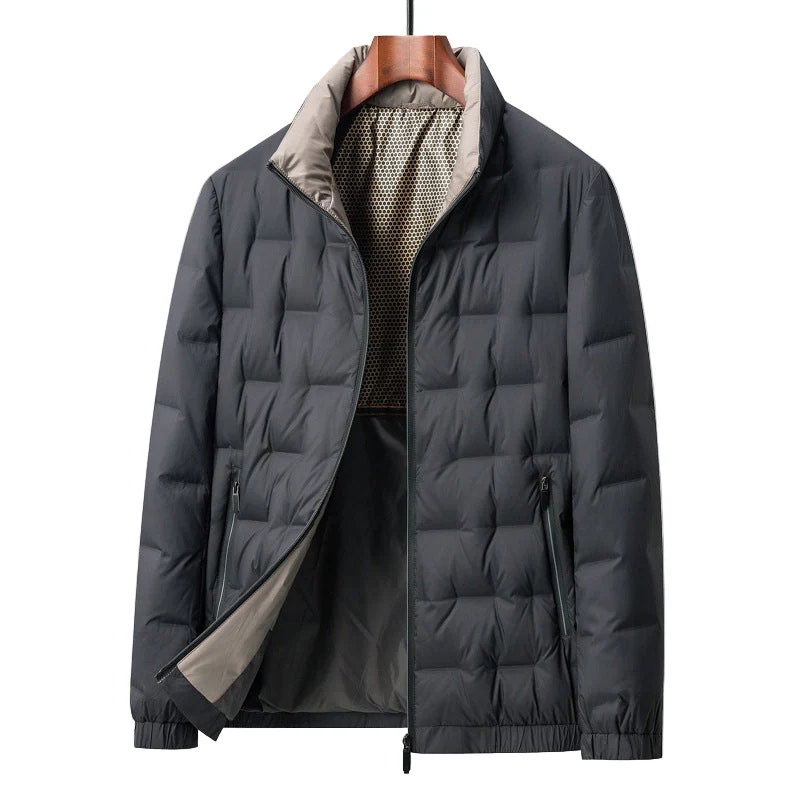 Heren Gequilt Jacket Waterafstotend en Winddicht