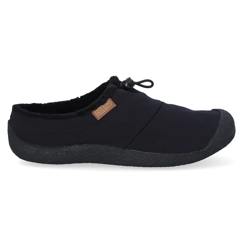 Howser III Slide Heren Instappers Vilt Black/Black Recycled