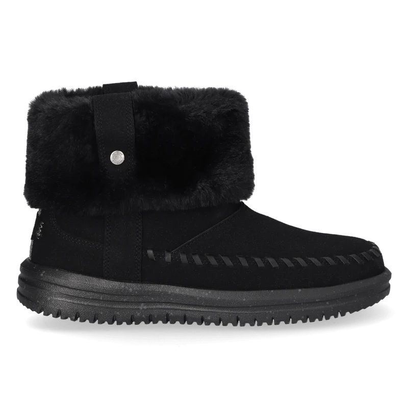 Camden Cuff Classic Cozy Dames Boots Black/Black