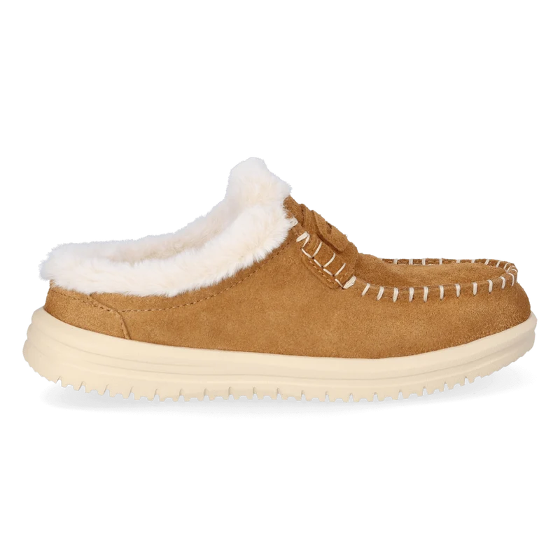 Wendy NXT Mule Dames Instappers Spice Brown/Wood Ash