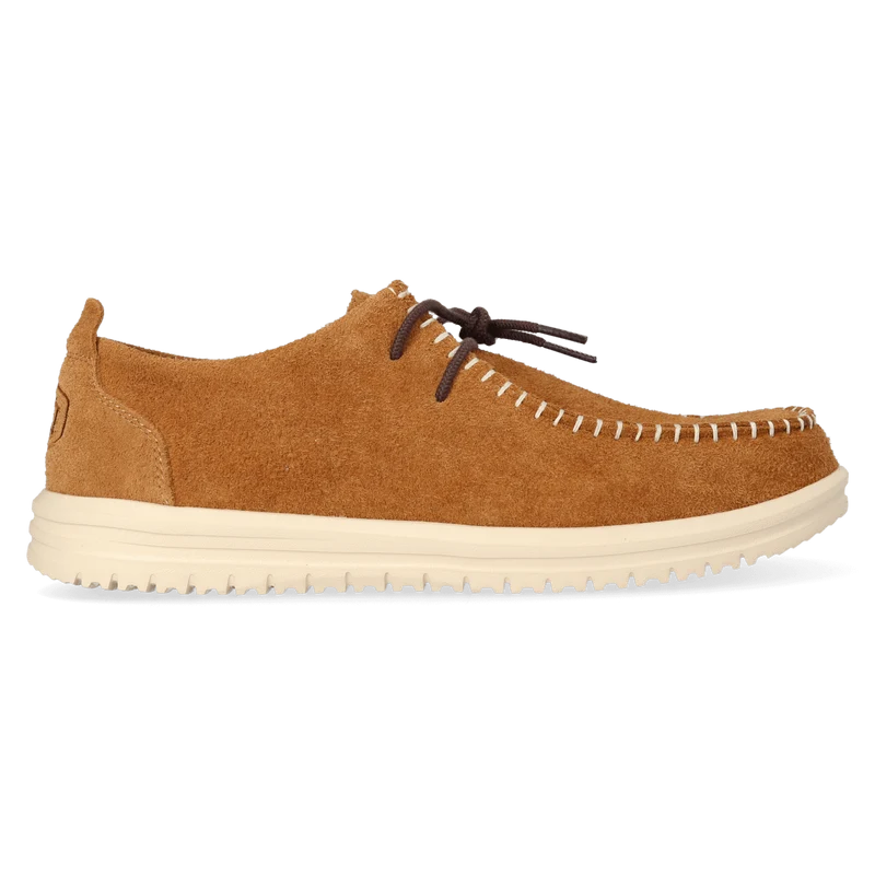 Wally NXT Moc Heren Mocassins Suede Spice Brown/Wood Ash