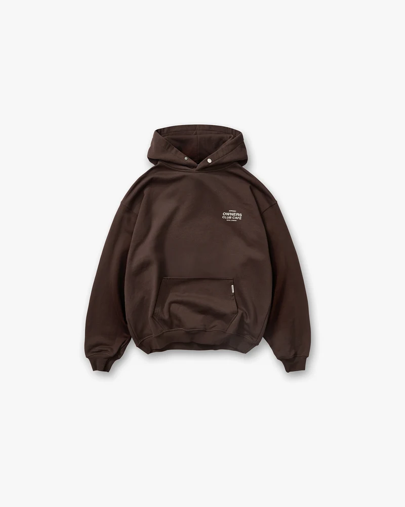 Owners Club Cafe Hoodie - Black Coffee