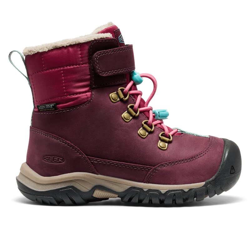 Kanibou Younger Kids Winterboots Fig/Pink Lemonade