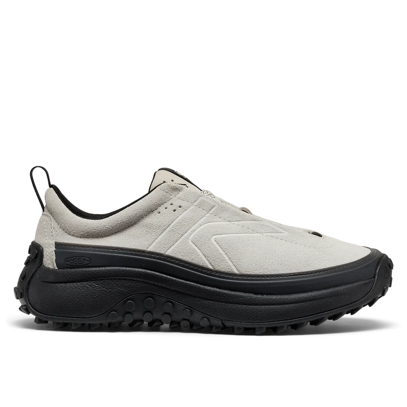 KS Mino Dames Sneakers Suede Silver Birch/Black