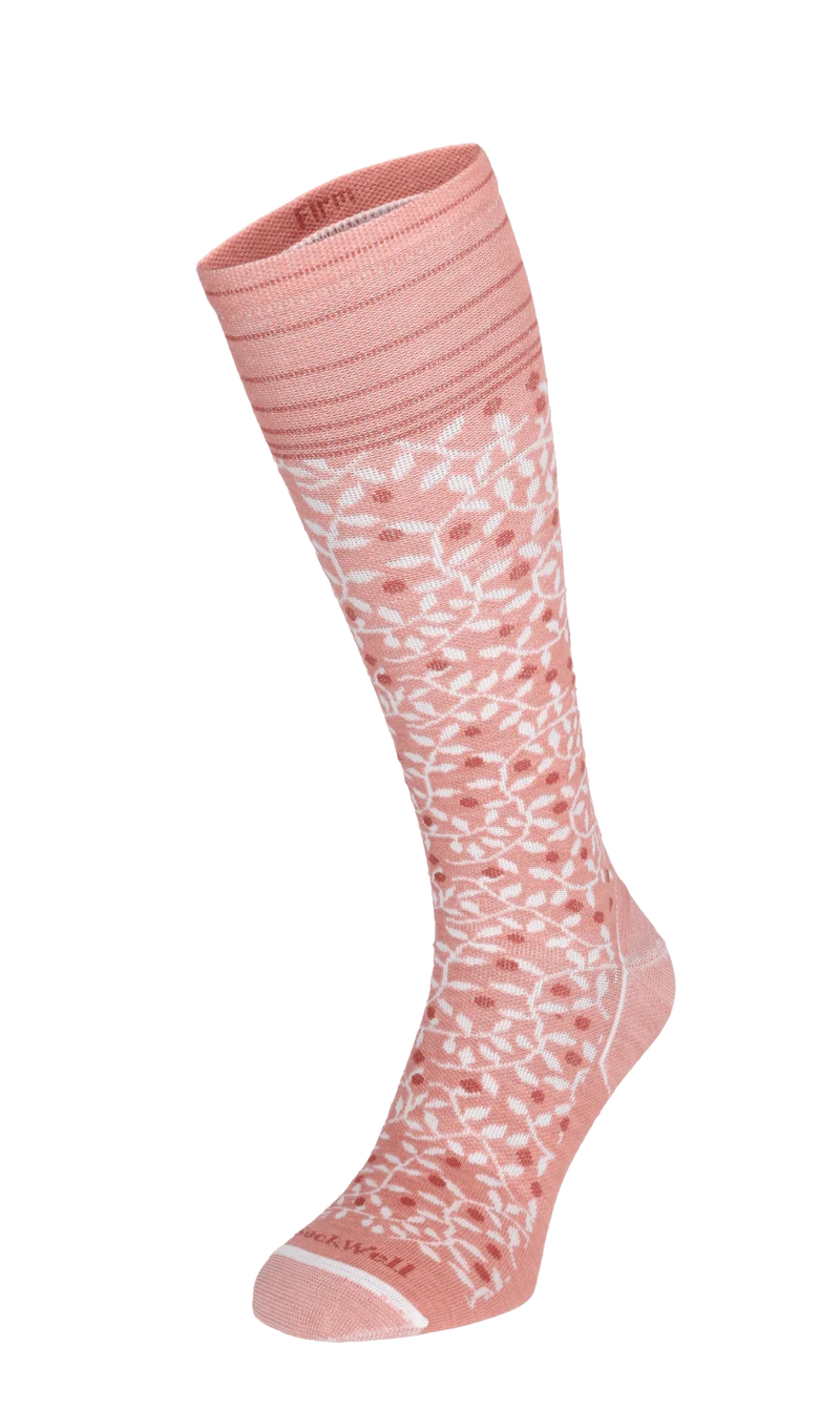 New Leaf Dames Compressiekousen Klasse 2 Pink Clay