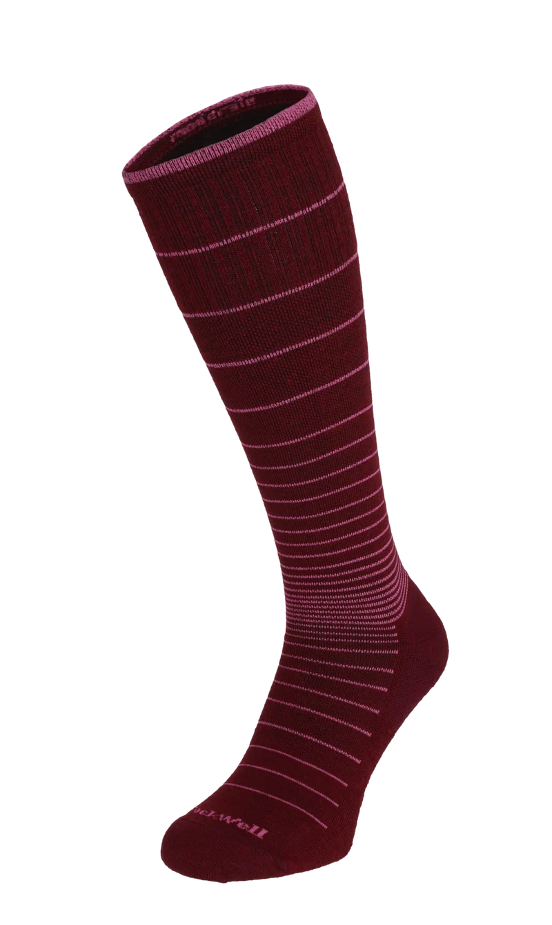Circulator Dames Compressiekousen Klasse 1 Cranberry
