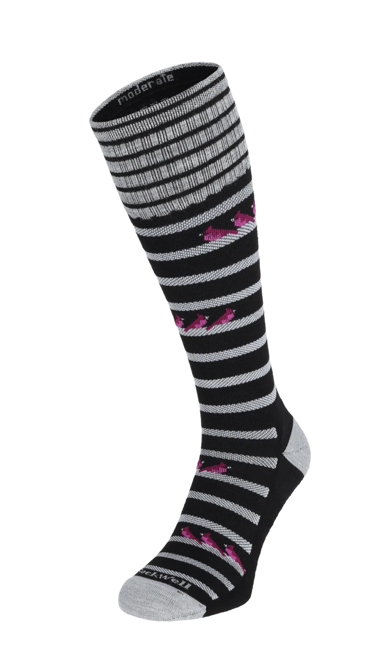 Cardinals Dames Compressiekousen Klasse 1 Black
