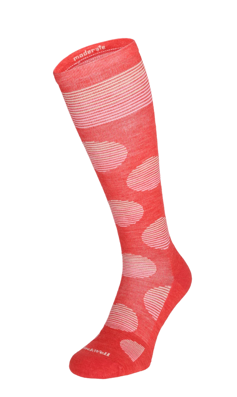 Featherweight Dot Dames Compressiekousen Klasse 1 Poppy