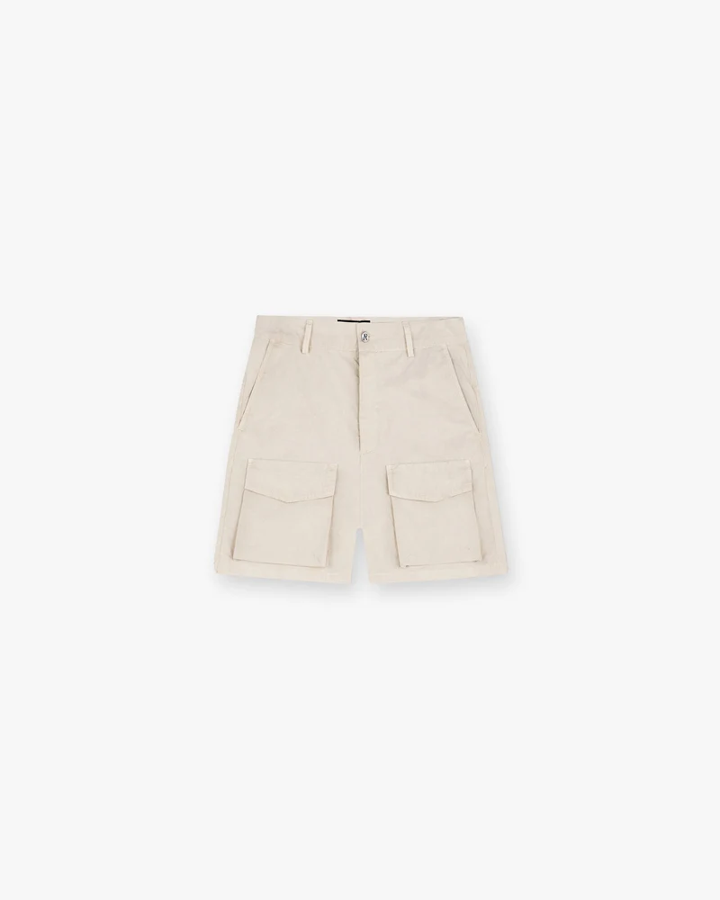 Front Pocket Cargo Short - Champagne