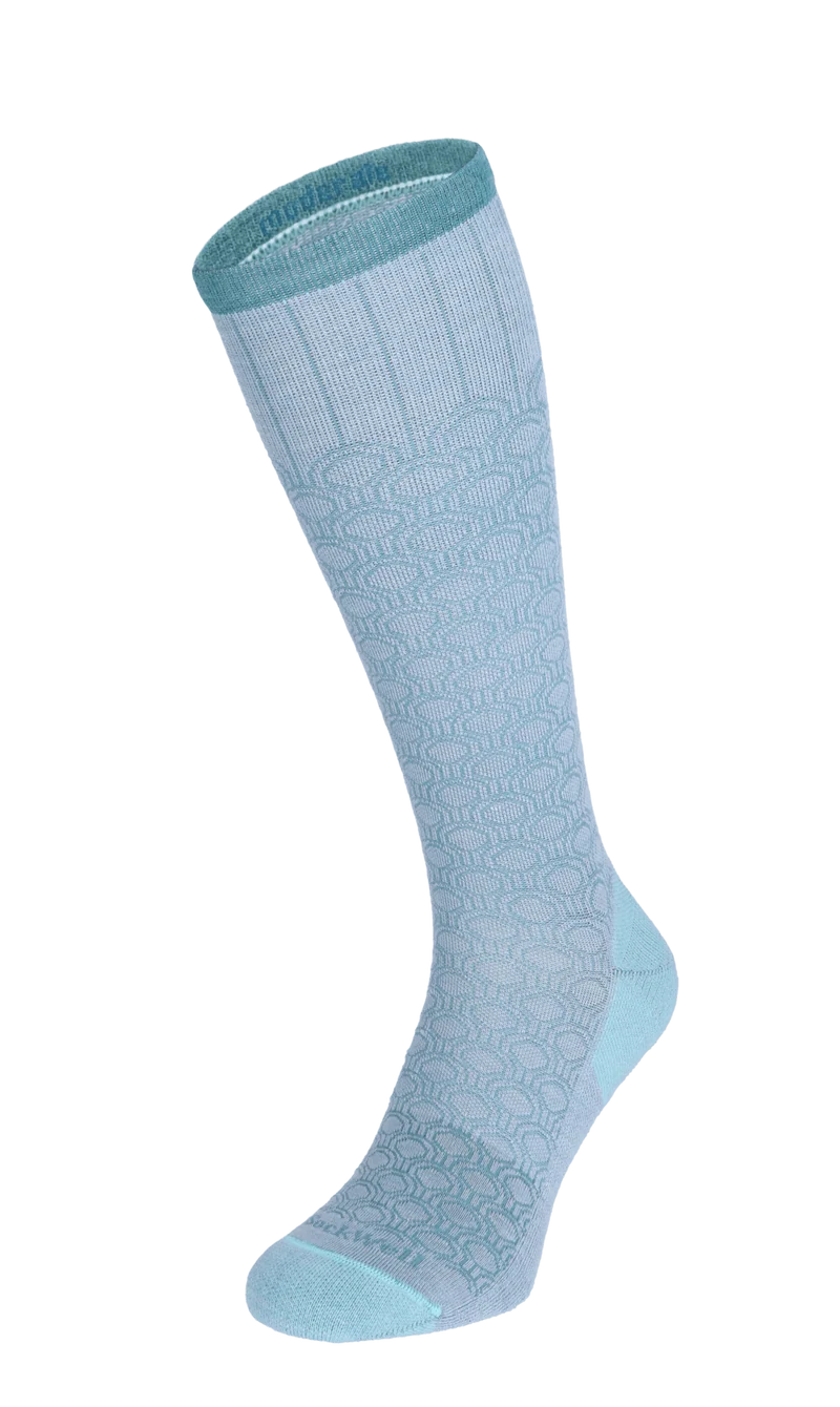 Deco Dot Dames Compressiekousen Klasse 1 Chambray