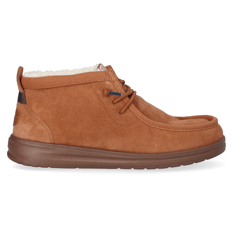 Wally Mid GripR Warmth Heren Instappers Brown