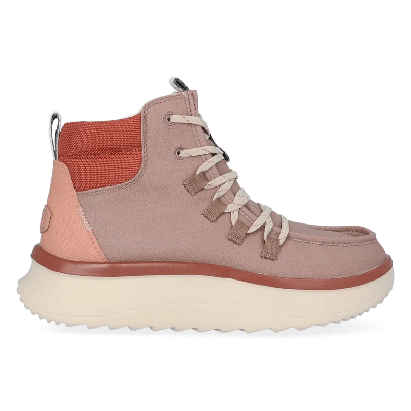 Wendy Apres Coated Twill Dames Boots Desert Brown