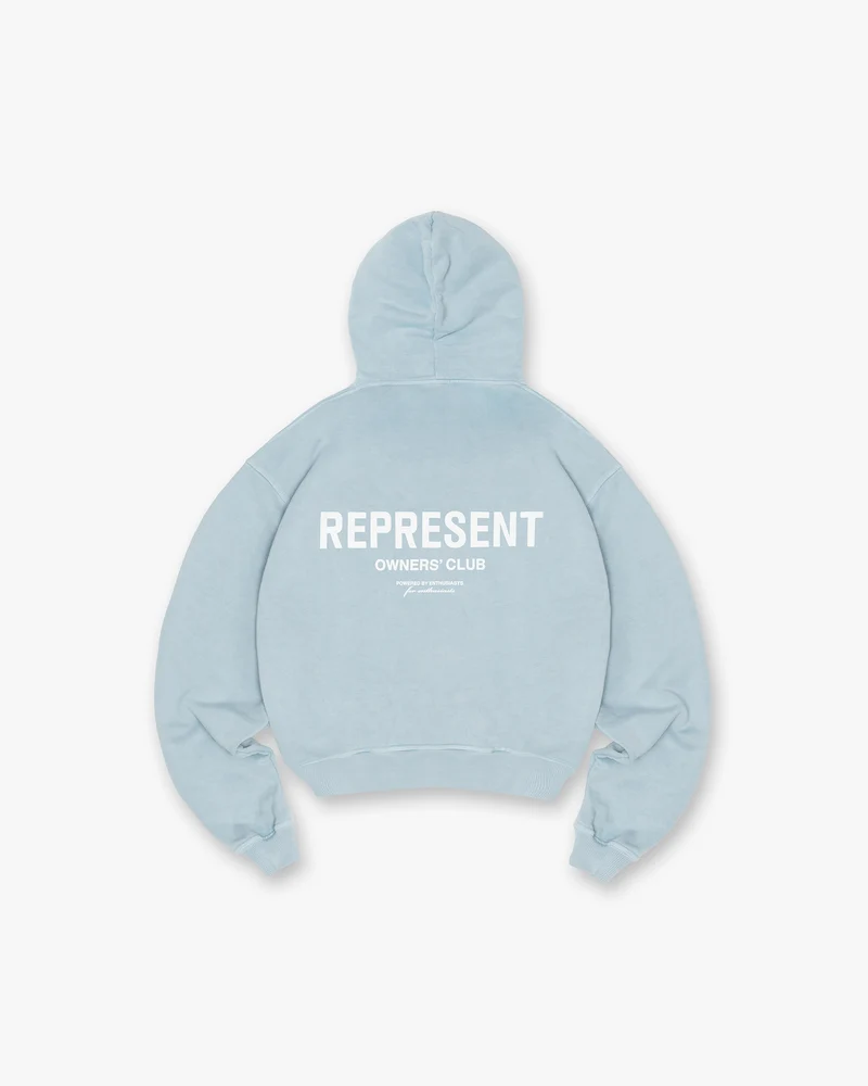 Represent Owners Club Hoodie - Powder Blue