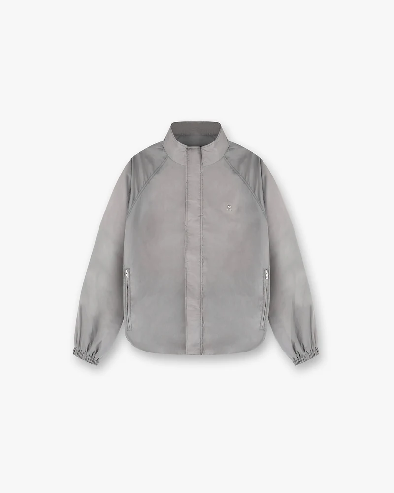 Funnel Neck Jacket - Stone