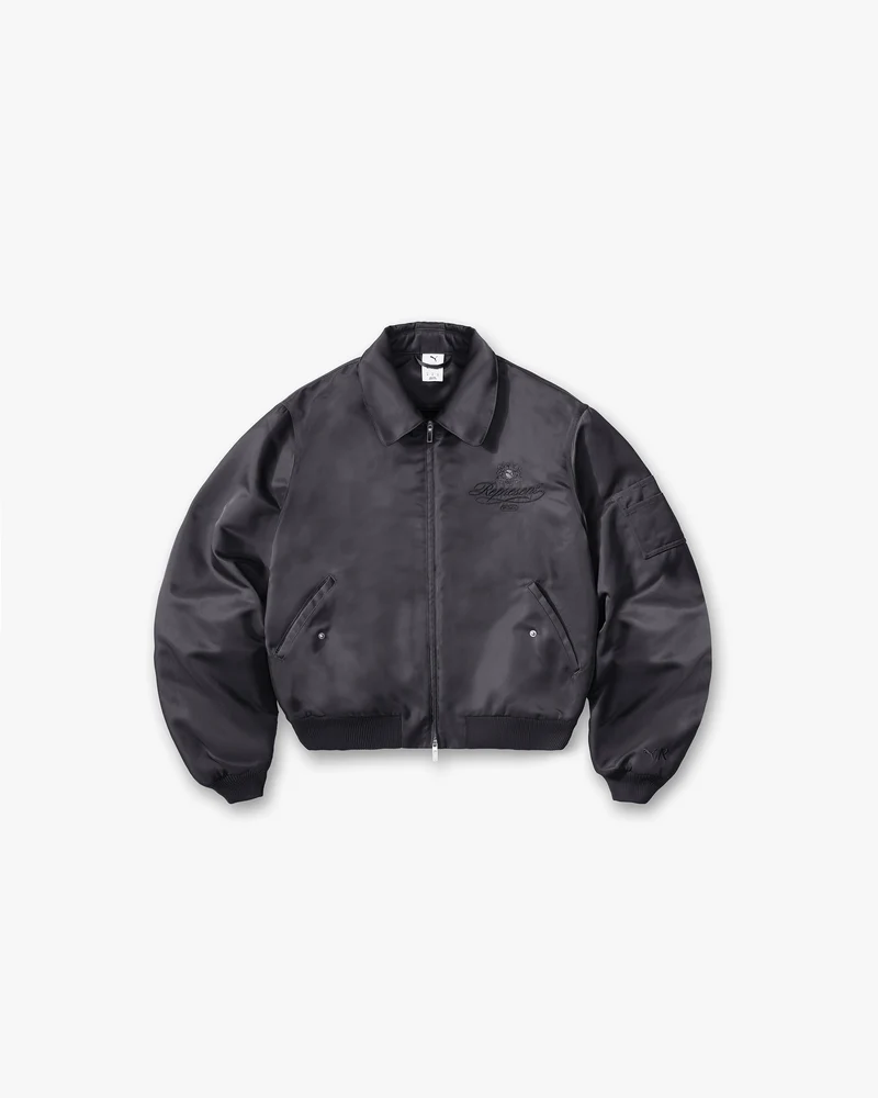 Represent X Puma Bomber - Dark Grey