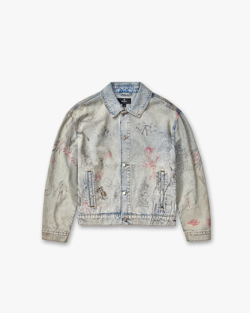 Legacy Denim Trucker - Light Blue Vintage
