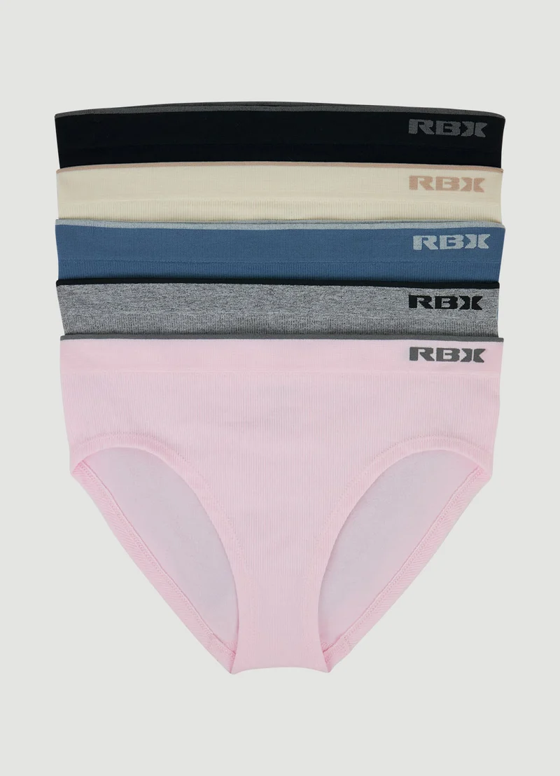 Seamless Ribbed Bikini 5-Pack