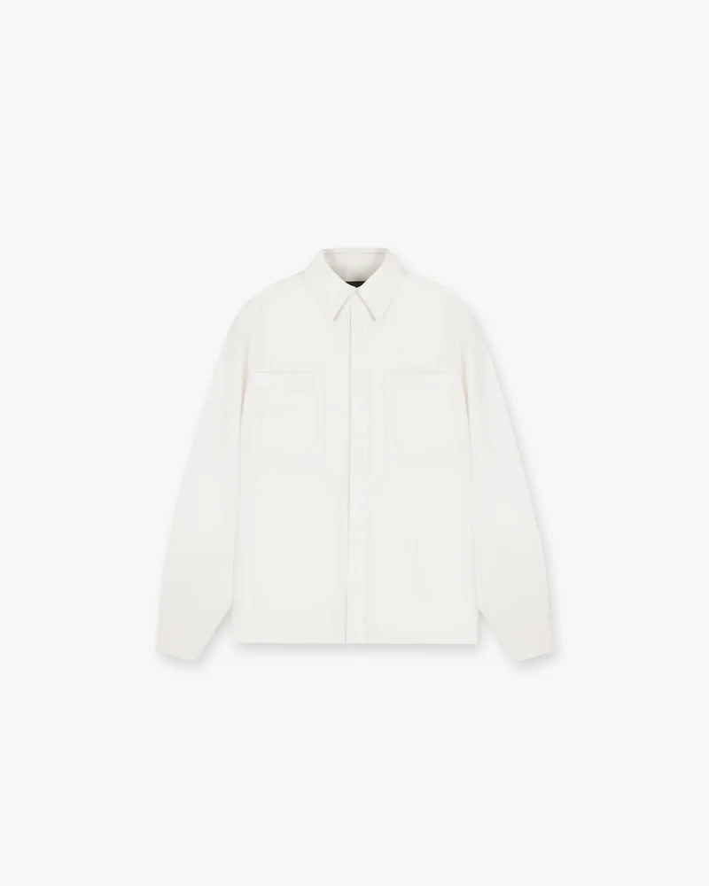 Initial Shirt - Flat White