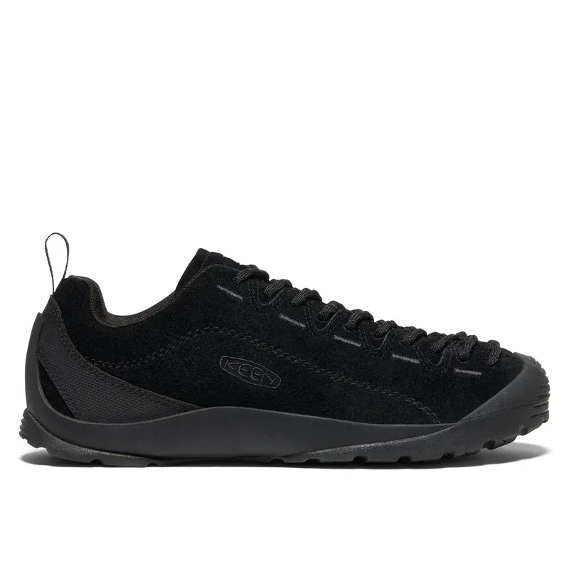 Jasper Heren Sneakers Suede Hairy Black/Black