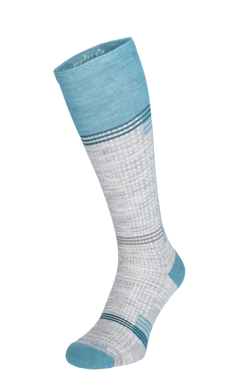 Dash Dames Compressiekousen Klasse 1 Light Grey