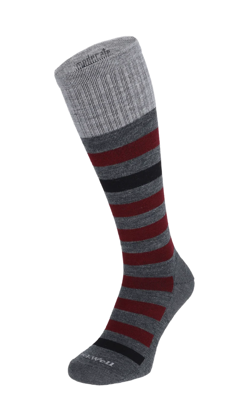 Rugby Heren Compressiekousen Klasse 1 Charcoal