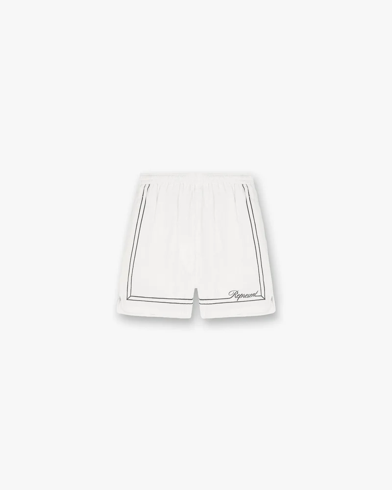 Border Short - Whisper White