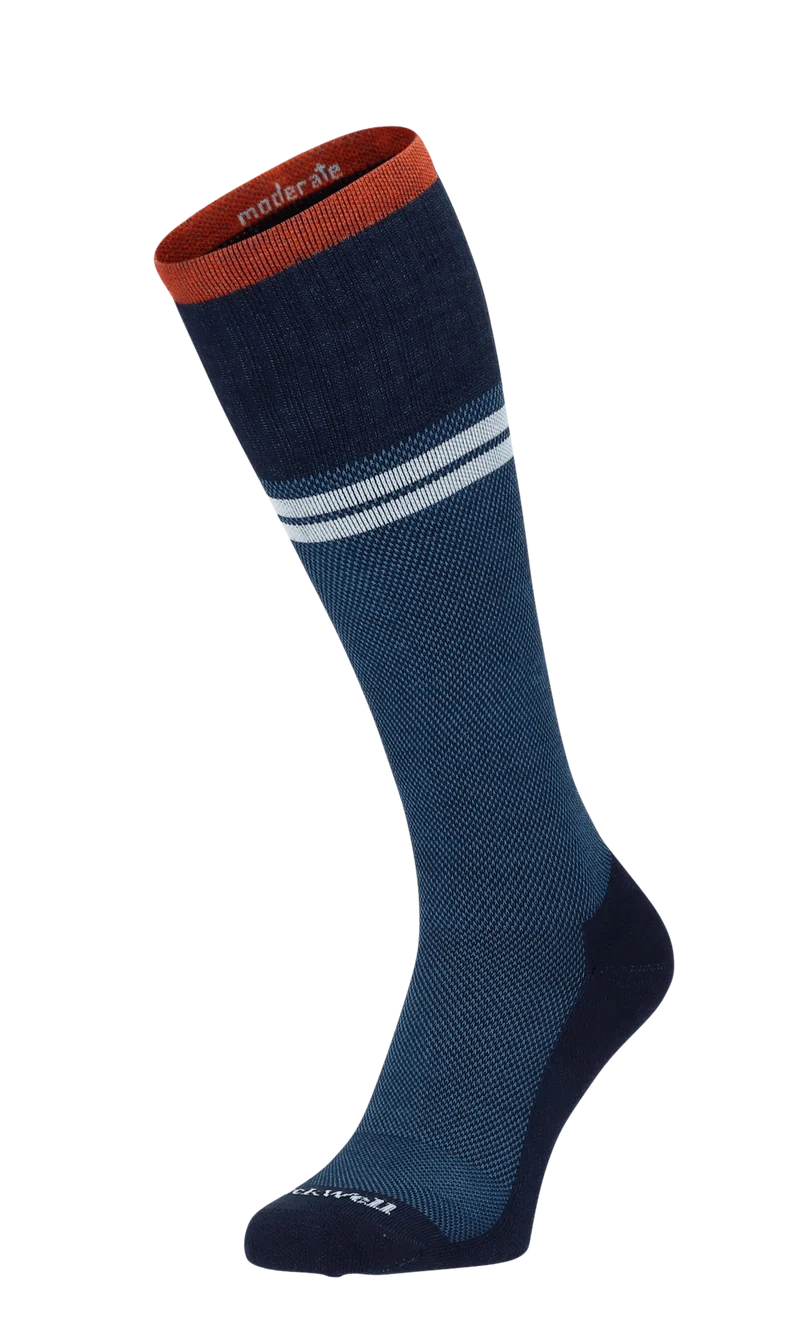 Sportster Heren Compressiesokken Klasse 1 Navy