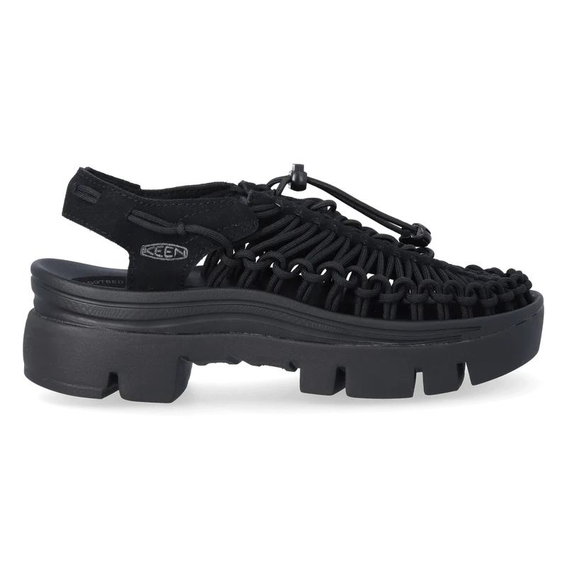 Uneek PLT Sandalen Black/Black