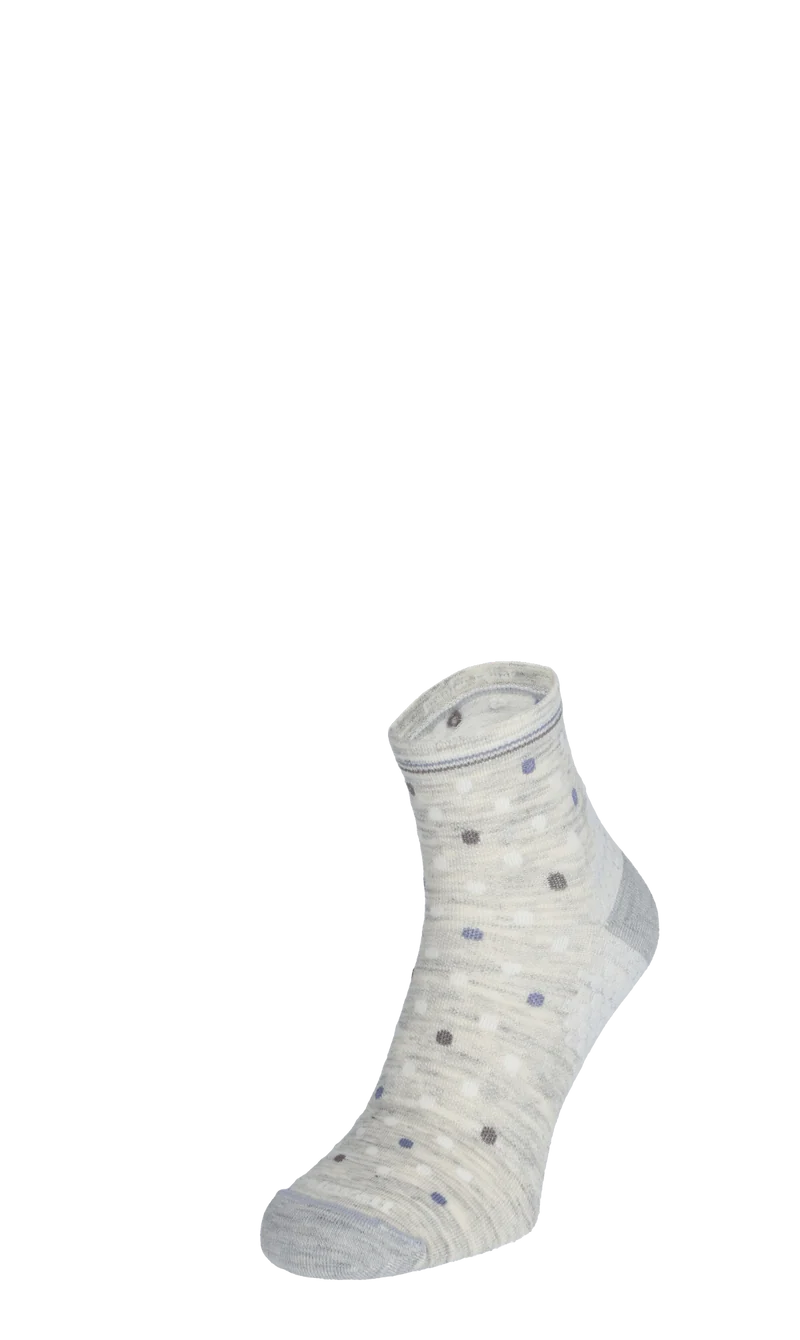 Plantar Honeycomb Dames Hielspoor Sokken Klasse 2 Ash