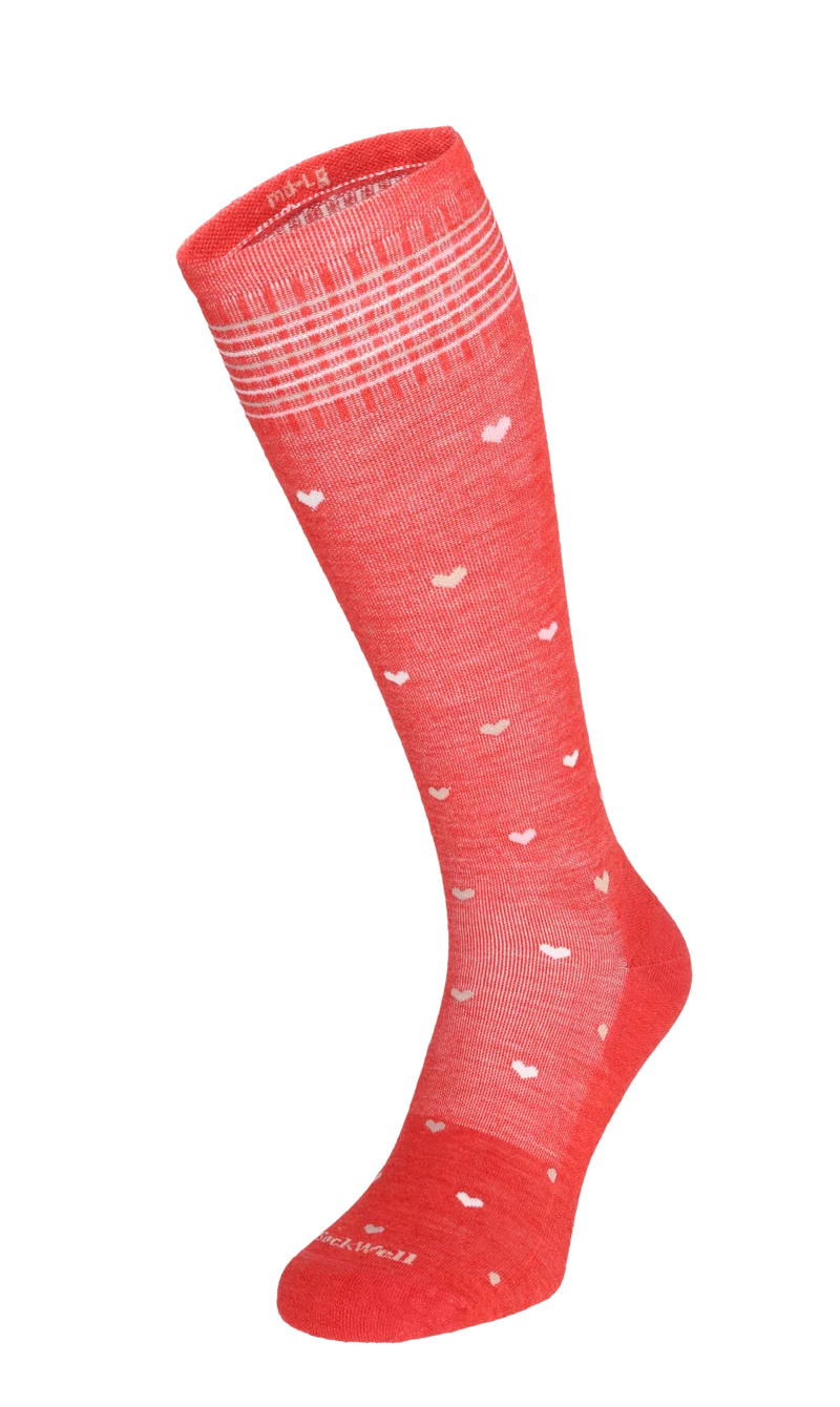 Full Heart Dames Compressiekousen Klasse 1 Poppy