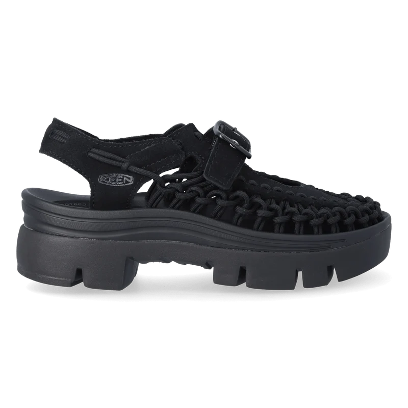 Uneek PLT Mary Jane Sandalen Black/Black