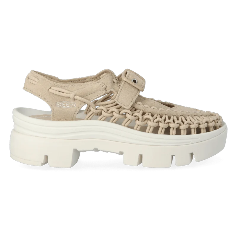Uneek PLT Mary Jane Sandalen Safari/Star White
