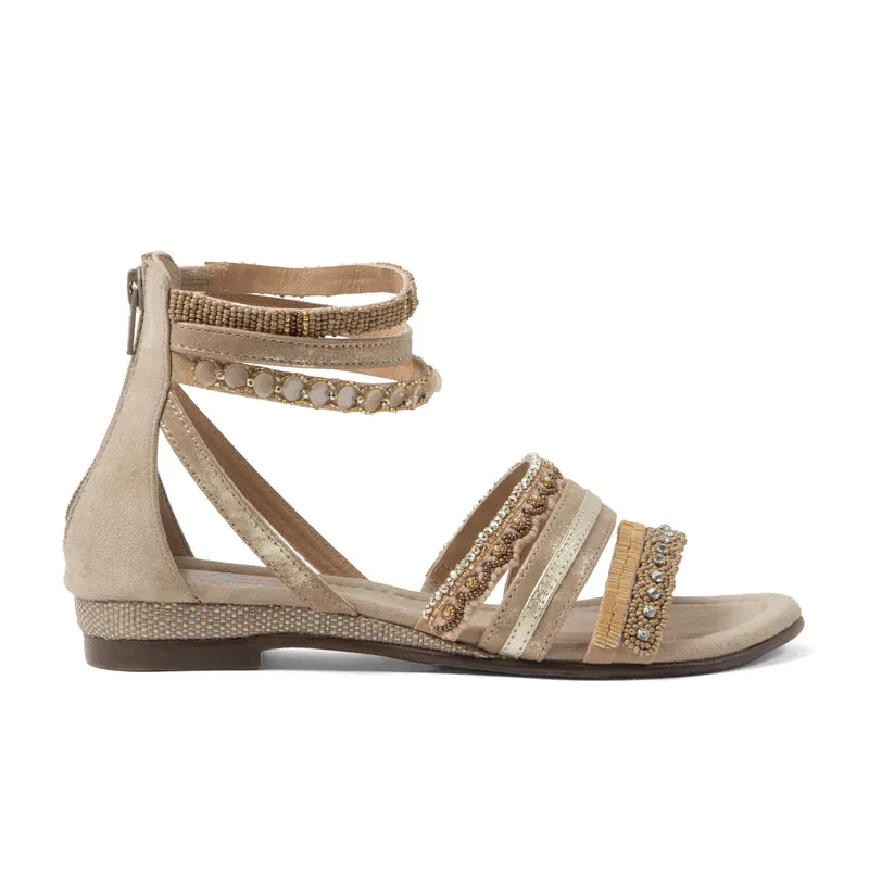 Jovena Dames Sandalen Biscuit