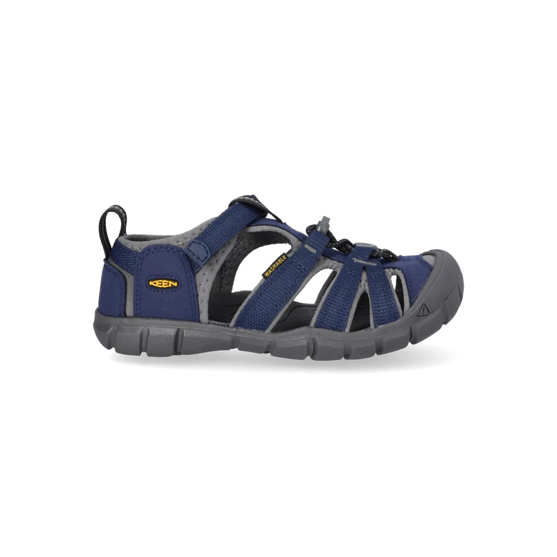 Newport H2 Younger Kids Sandalen Naval Academy/Keen Yellow