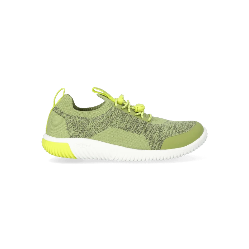 KNX Knit Older Kids Sneakers Iguana/Evening Primrose